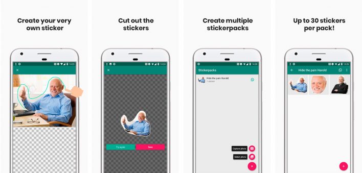 Приложение Sticker Studio превратит любое фото в стикер для WhatsApp