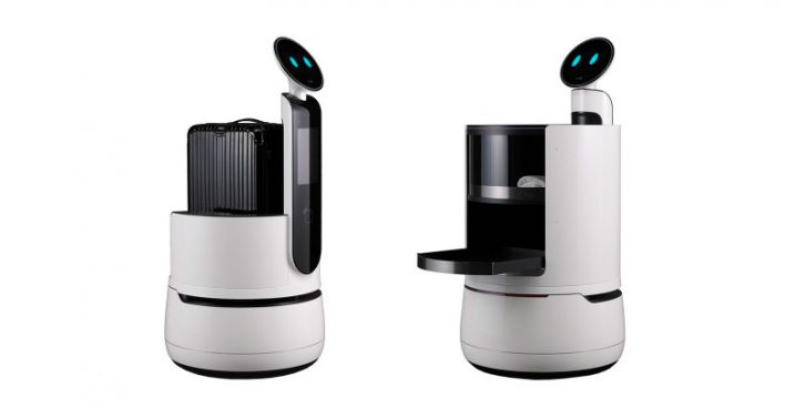 LG работает над выпуском «умных» роботов-тележек для супермаркетов