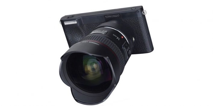 YN450 — новая беззеркальная фотокамера на Android от Yongnuo
