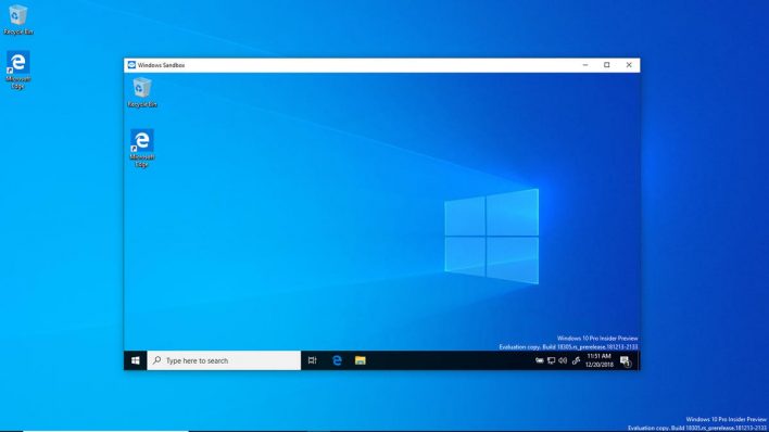 Windows 10 оснастят штатной «песочницей»