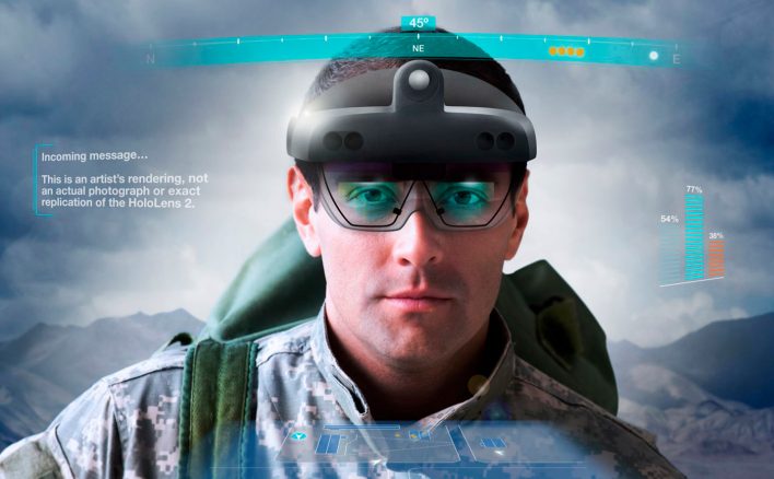 Американская армия тестирует шлемы HoloLens