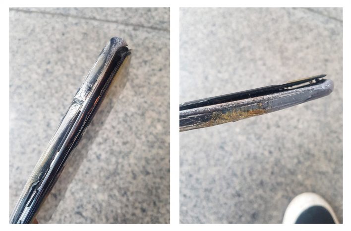 Samsung Galaxy S10 5G загорелся после падения