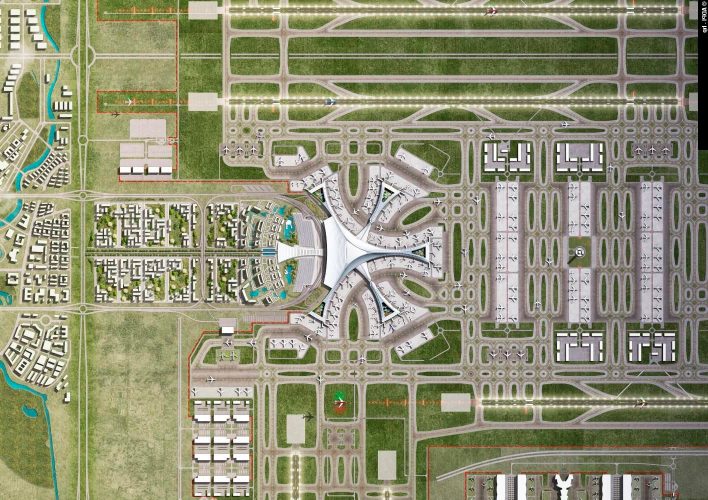 Новый китайский аэропорт Beijing Daxing стал самым крупным в мире!