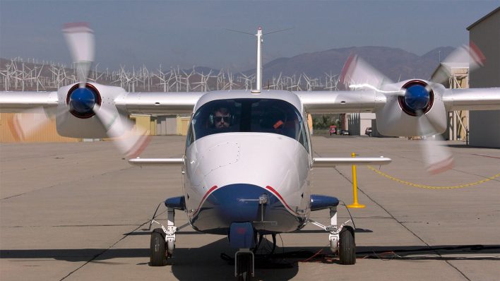 В Америке начались испытания полностью электрического самолета X-57 Maxwell