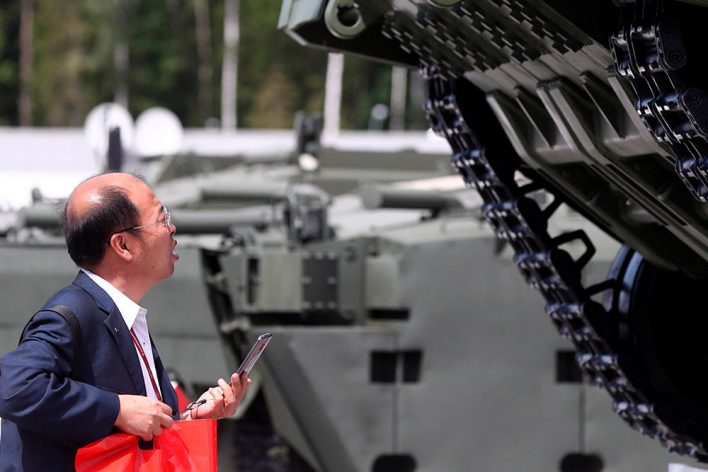 На международном форуме «Армия-2019» покажут российского робота «Паладин»