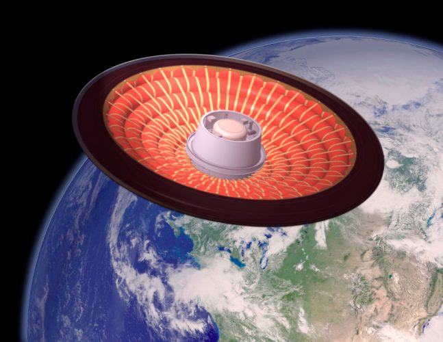 NASA разрабатывает надувной конус для отправки колонистов на Марс