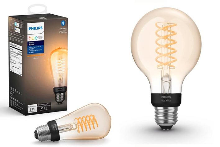 Philips Hue предлагает филаментные лампы