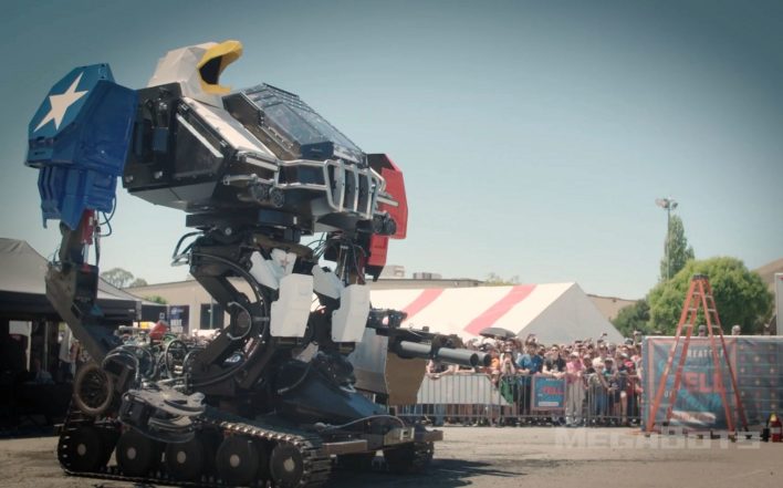 Боевой робот MegaBots куплен на аукционе россиянином