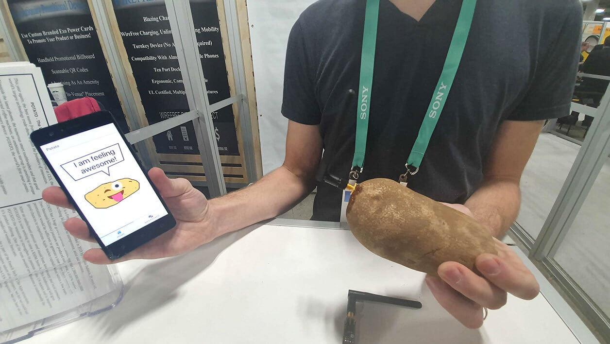 На CES 2020 можно «пообщаться» с картошкой!