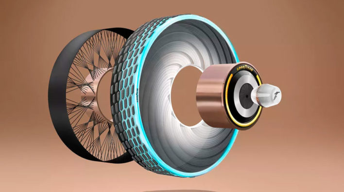 Покрышки Goodyear ReCharge с восстанавливаемым протектором