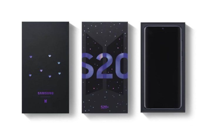 В чем особенность Samsung Galaxy S20 Plus BTS edition?