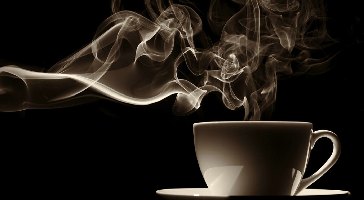 Tea cup with steam фото 89