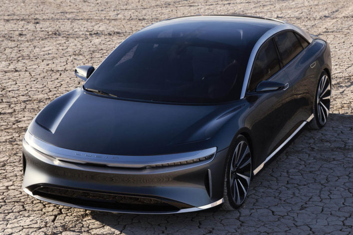 Lucid Air стал лидером по дальности хода среди электрокаров