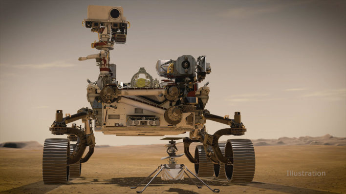 США отправили на Марс "кислородного" робота