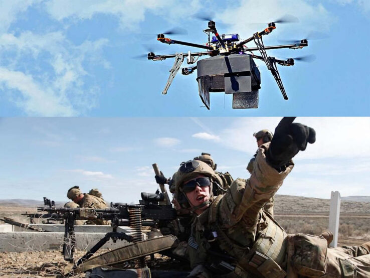 Американским военным боеприпасы будут доставлять дронами!