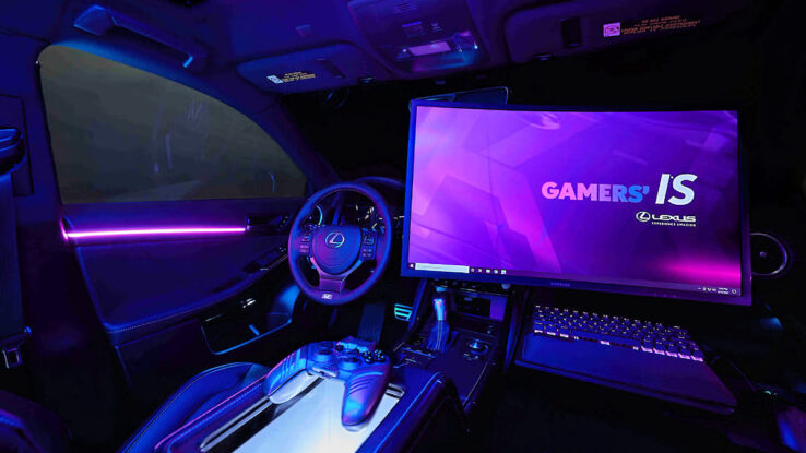 Седан Lexus Gamers’ IS — то, что нужно для геймеров!