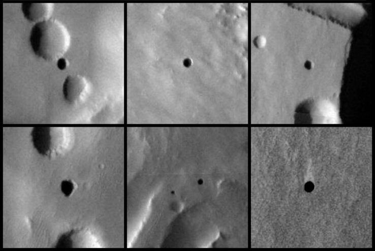 NASA обнаружило на Марсе вход в тоннель