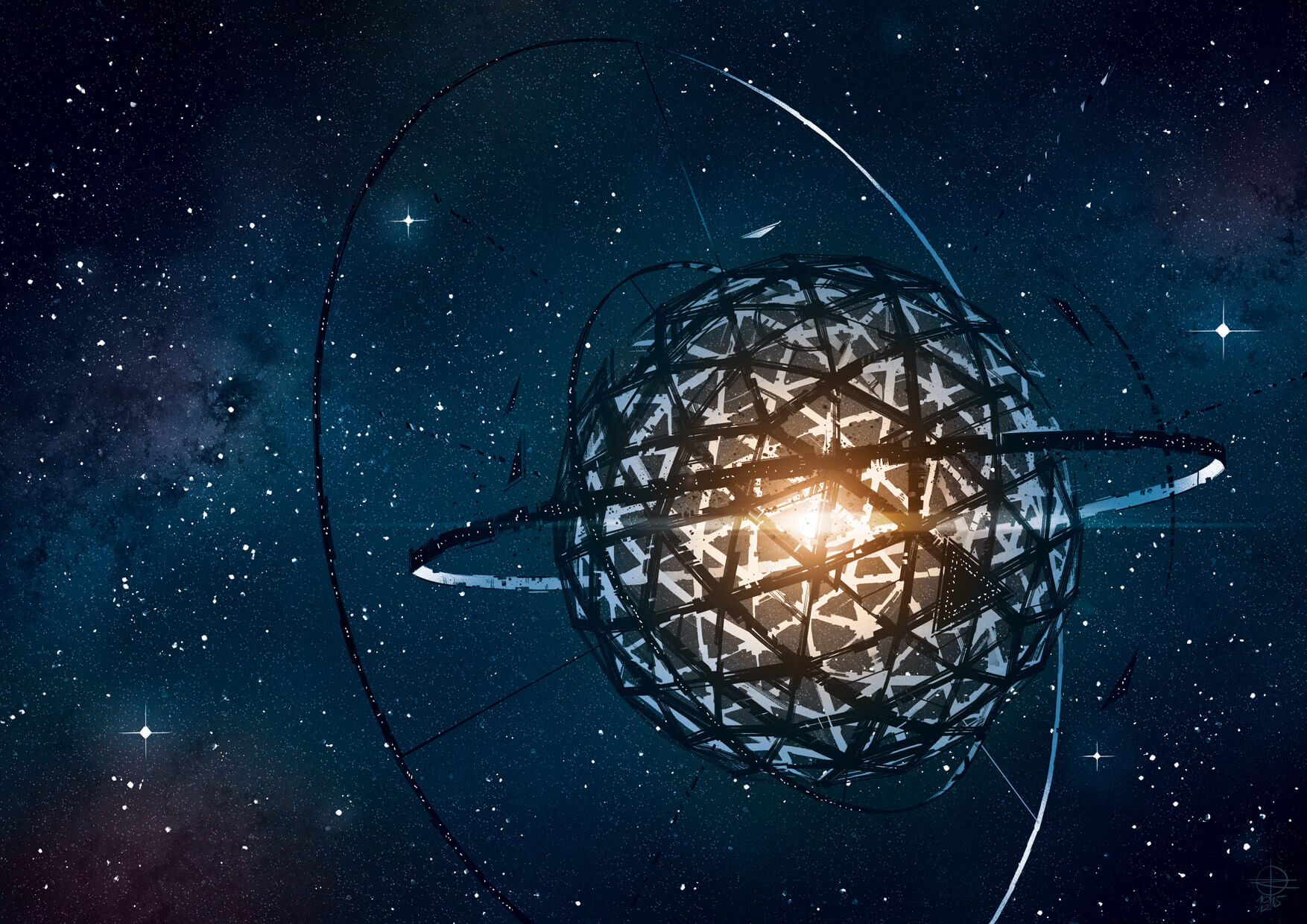 Космический искусственный интеллект. Звезда табби сфера Дайсона. Сферы Дайсона на звездах. Сфера Дайсона kic 8462852. Рой Дайсона.