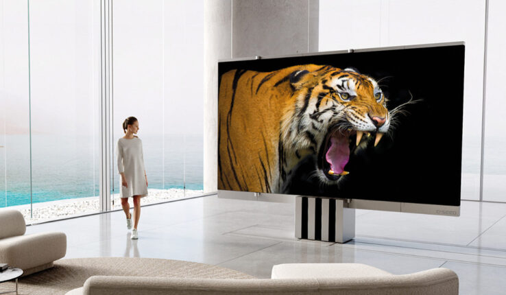 Гигантский телевизор-гармошка стоит каких-то $400 000!