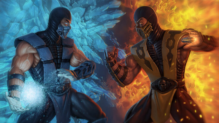 Герои Mortal Kombat подрались в читальне! Как это было?