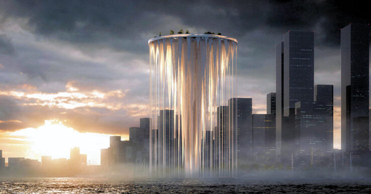 В Китае построят «плавающую в воздухе» башню в районе бухты Шэньчжэнь