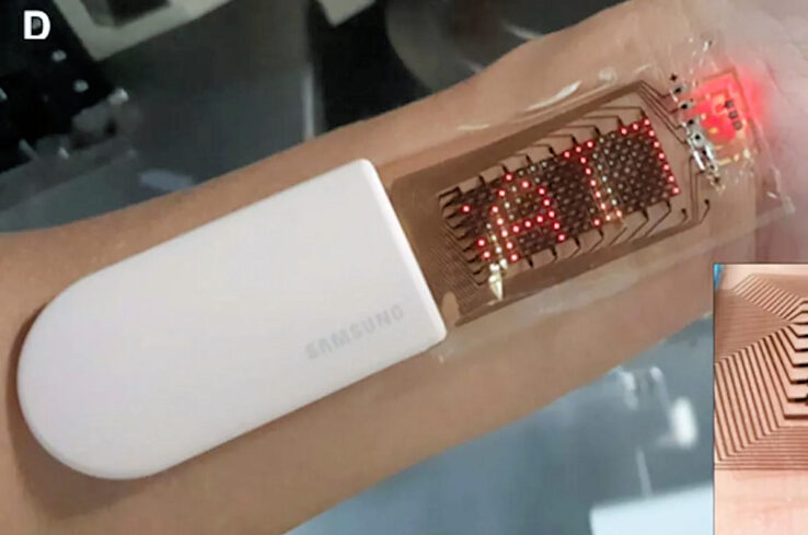 Samsung показала прототип пульсометра с растягивающимся OLED-дисплеем