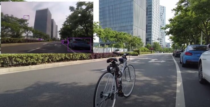 Китайским инженером создан велосипед который ездит самостоятельно
