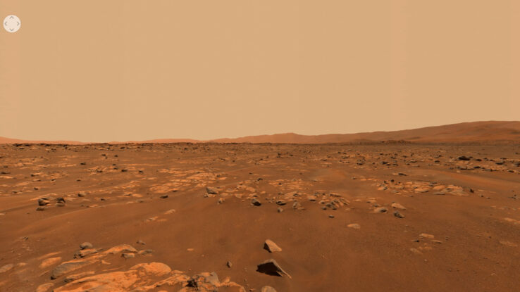 NASA опубликовало новую панораму Марса (360° видео + аудио)