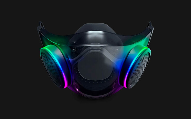 В маске с RGB-подсветкой от Razer вы будете узнаваемы как и прежде!