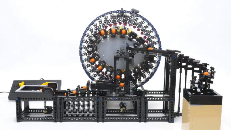 ТОП-12 невероятно сложных и по большей части бесполезных машин от Lego [12 видео]