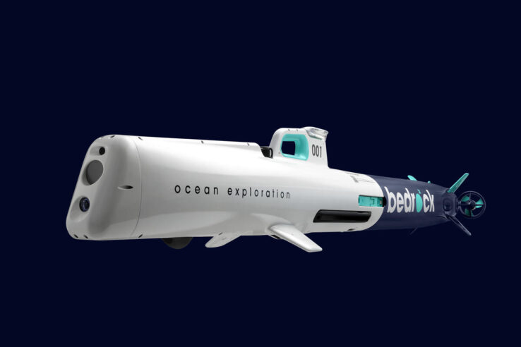 Подводный беспилотник Bedrock обследует морское дно и составит карту мирового океана