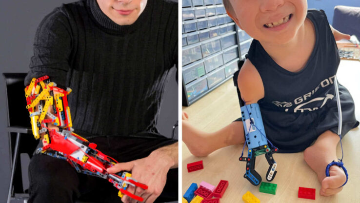 Конструктор-гений сделал протез для ребенка из LEGO!