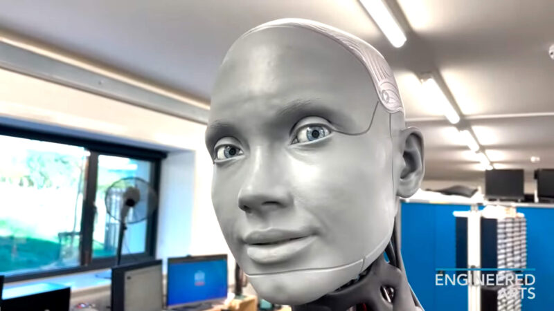 Робот-гуманоид Ameca может выражать всевозможные жуткие человеческие эмоции [Видео]