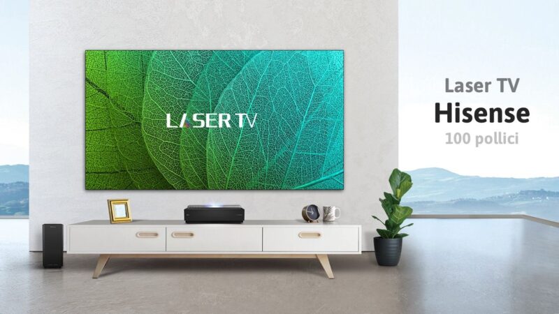 Hisense представила первый в мире лазерный телевизор с разрешением 8К