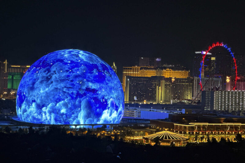 MSG Sphere: сферический павильон будущего в Лас-Вегасе!