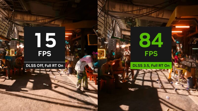 Повышение качества графики в играх: NVIDIA представила DLSS 3.5 с умным шумоподавлением