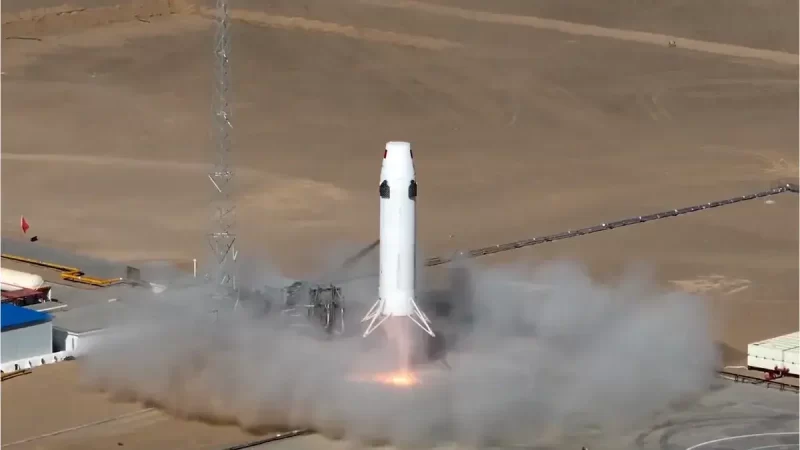 Китайская iSpace заявила об успешном испытании ракеты-носителя с вертикальной посадкой