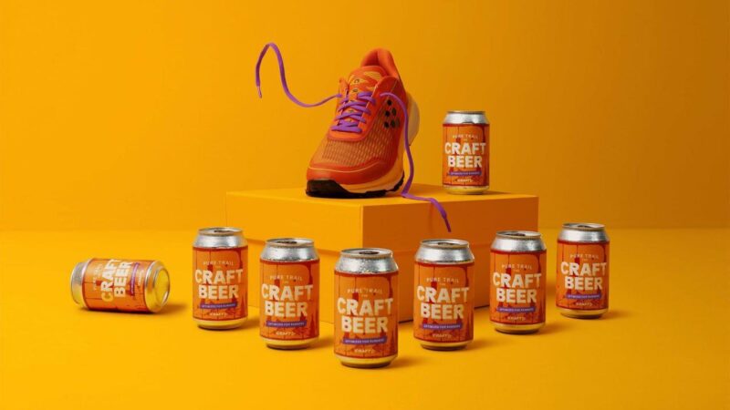 Идеальное пиво для бегунов представила шведская пивоварня Spike и спортивный бренд Craft