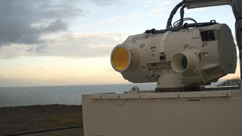 Британия испытывает боевой лазерный комплекс Dragonfire