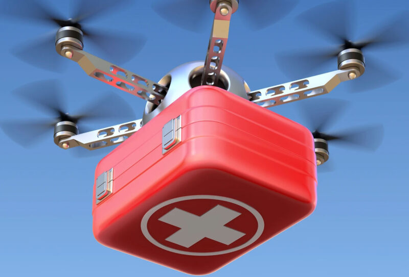 В РФ протестируют дроны в качестве транспорта для доставки медикаментов