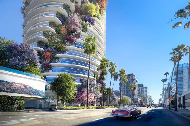 В Лос-Анджелесе построят уникальную башню-сад