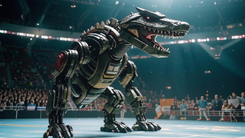 Гена-робот: Как крокодил из Ростова готовится к битве железных титанов