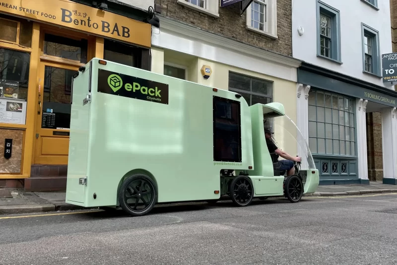Лондонский стартап представил педальный грузовик