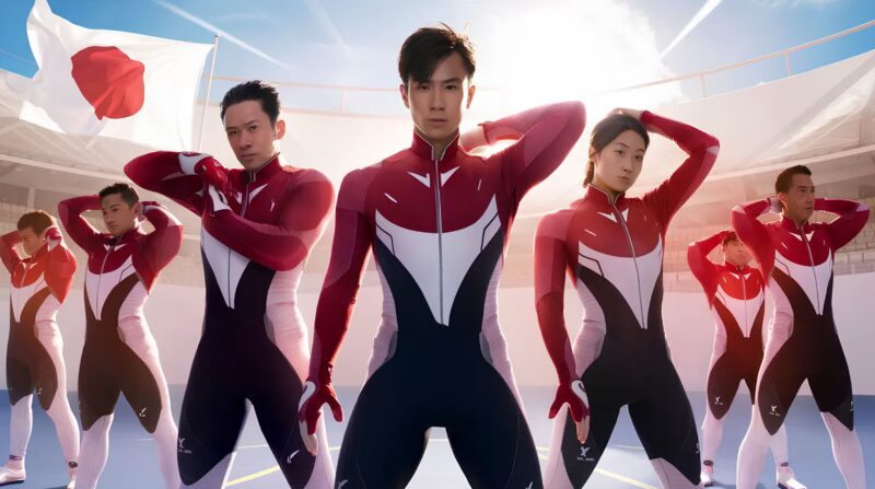 Технология "стелс" для атлетов: новая японская форма на Олимпиаде 2024