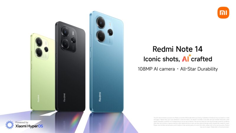 Горячая неделя: распродажа Redmi Note 14 с подарками для первых покупателей!