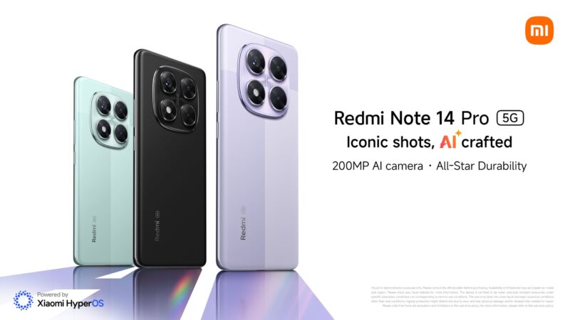 Горячая неделя: распродажа Redmi Note 14 с подарками для первых покупателей!