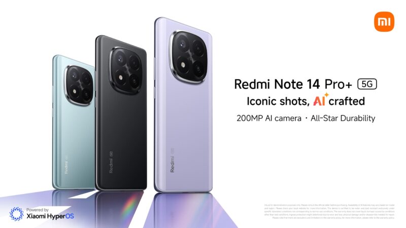 Горячая неделя: распродажа Redmi Note 14 с подарками для первых покупателей!