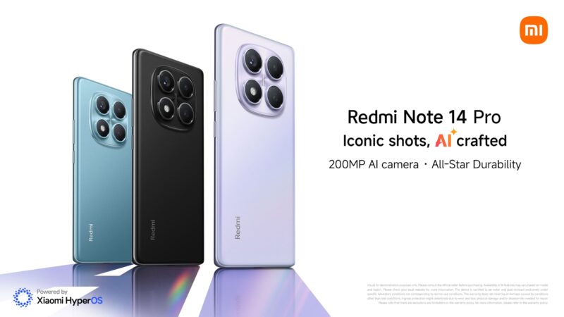 Горячая неделя: распродажа Redmi Note 14 с подарками для первых покупателей!