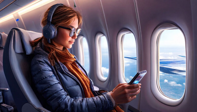 United Airlines внедряет высокоскоростной интернет Starlink на борту своих самолетов